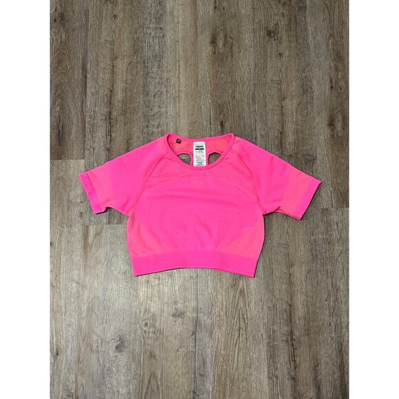 Gymshark Women’s Ultra Seamless Crop Top Size Medium - Picture 1 of 8